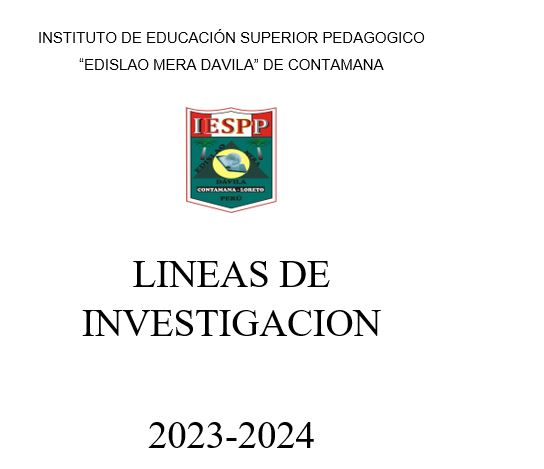 lineas de investigacion